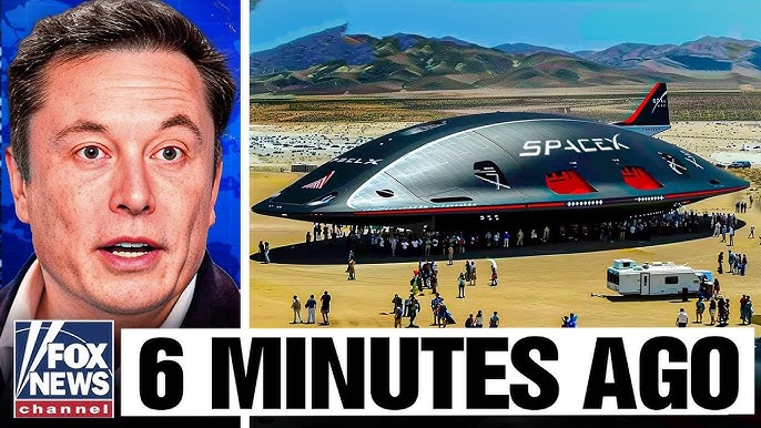 Elon Musk Unveils UFO Fighter Jet That Defies Physics