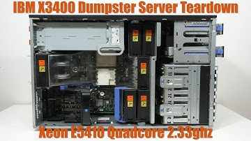 Teardown Friday: Dumpster Xeon Server, IBM X3400