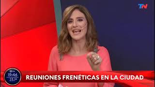 Papelon de TN y Carolina Amoroso Cuando Intentaron Transmitir un Cacerolazo Invisible