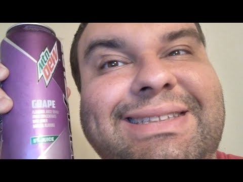 Mtn Dew KickStart Grape Review Taste Test