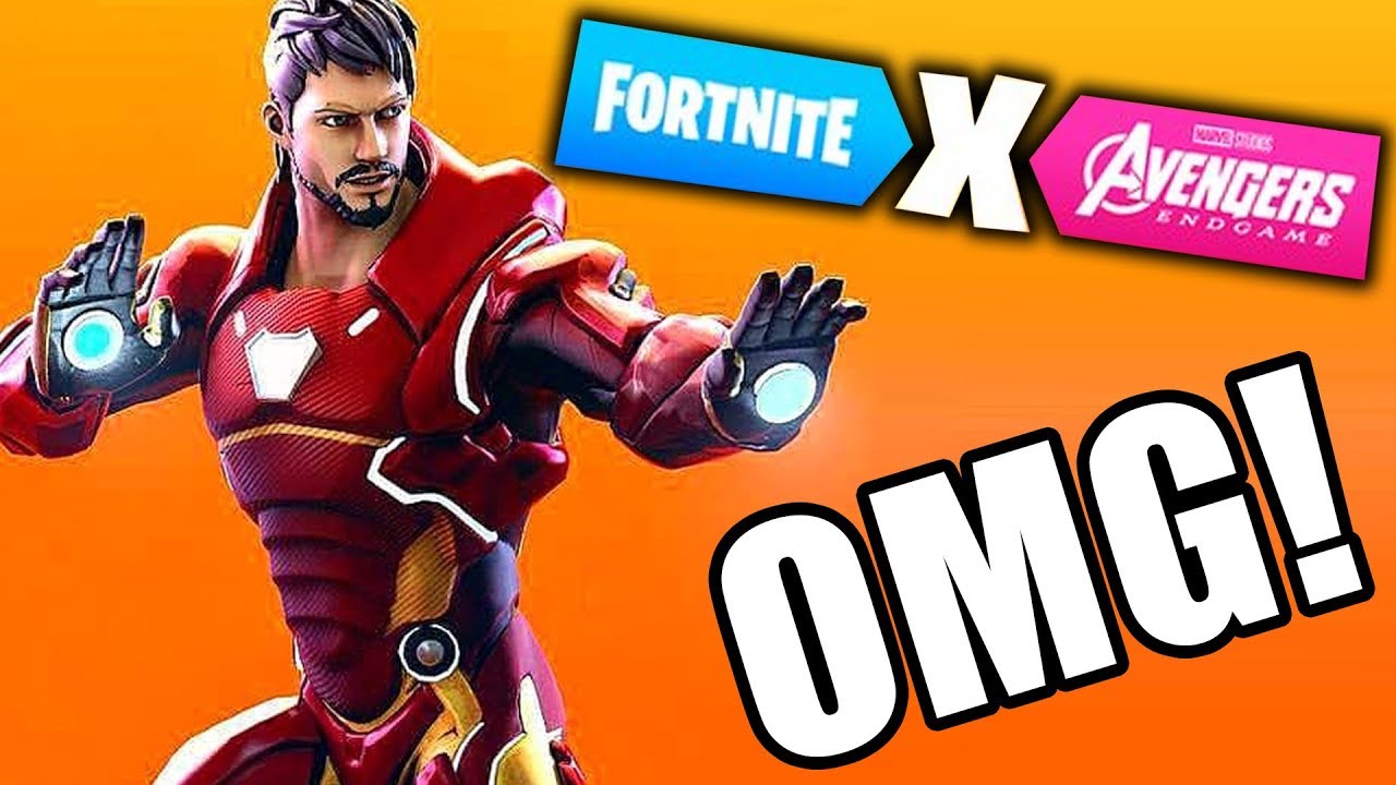 IRON MAN en FORTNITE | Evento EndGame - YouTube