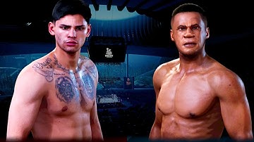 Ryan Garcia vs Devin Haney 2 FULL FIGHT | Undisputed Boxing Game AI Simulation (CPU vs CPU)