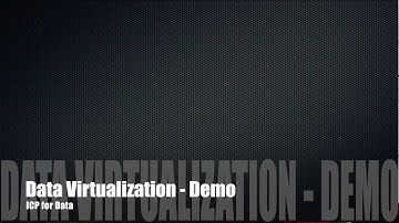 Demo on Data Virtualization within IBM Cloud Private for Data