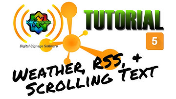 LobbyCaster Dynamic Sign Software Tutorial #5