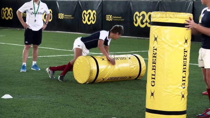 Simple drill to improve your tackling in games! Stay low and take