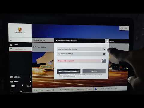 #Testing on #Device #Porsche #Piwis tester 3 41.100.00 and 38.250 #developer #Mode