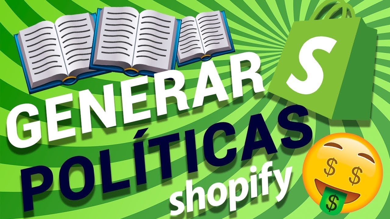 Cómo Generar Políticas Shopify - YouTube