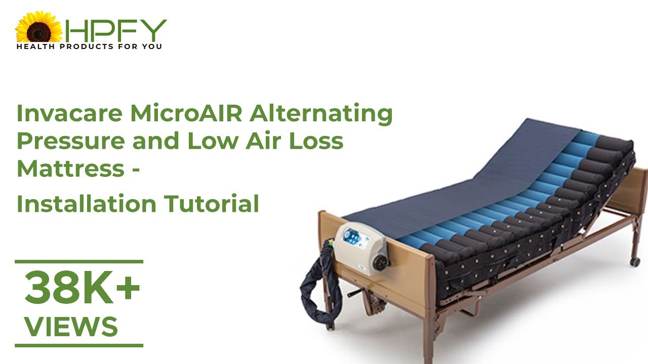 How to install Invacare MicroAIR Alternating Pressure and Low Air Loss
