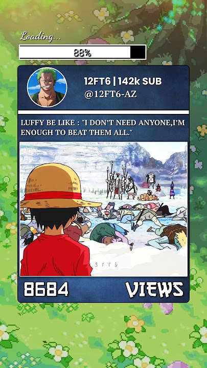 Luffy's Conqueror's Haki is unbeatable 💀 [] one-piece [] #shorts #onepiece #luffy