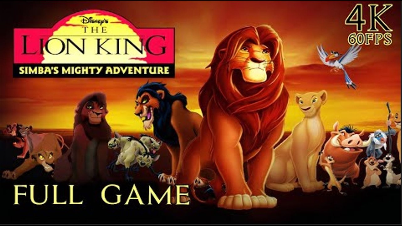 Zerando O Rei Leão Simba's Mighty Adventure PS1