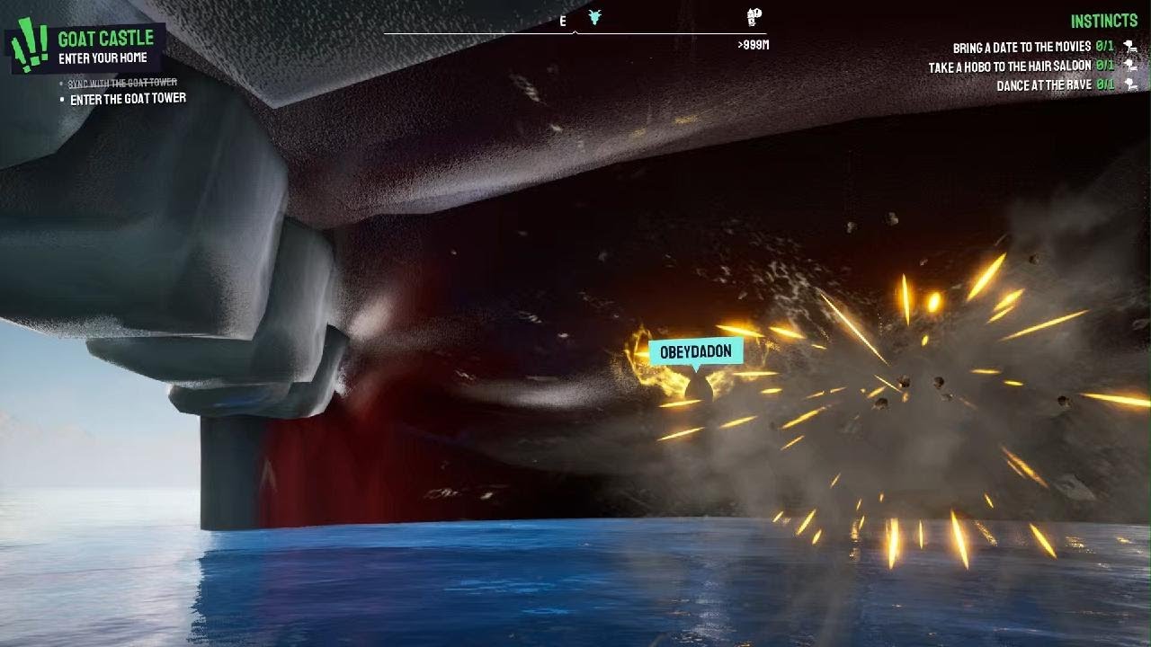 Goat Simulator 3 WHALE GLITCH