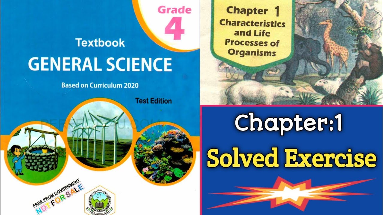 Class 4th Science Chapter 1 Solved Exercise || Based on curriculum 2020 ...