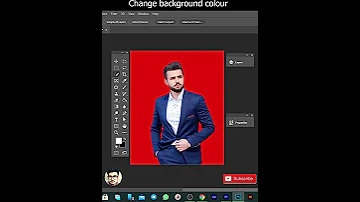 how to change background color in photoshop | how to change background in photoshop  #shorts