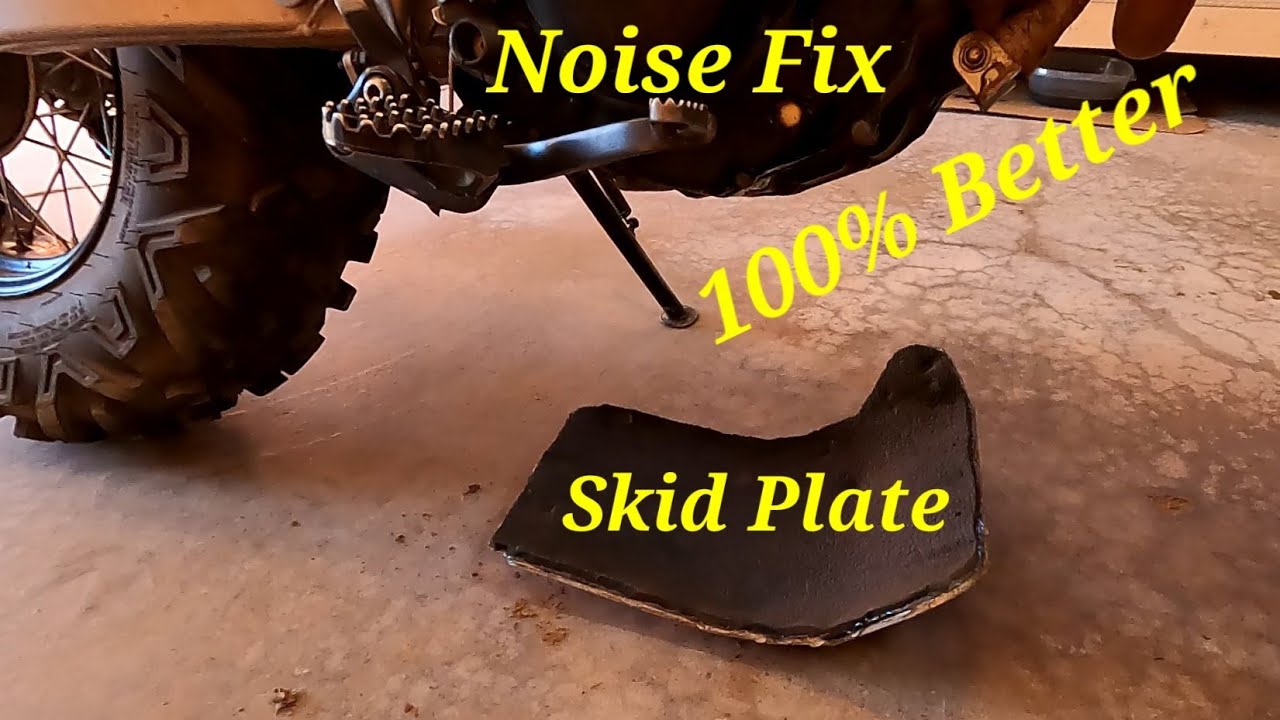 Best Skid Plate Mod Dual Sport YouTube