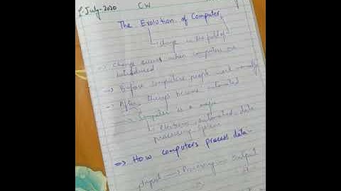 Computer Right Byte 1 Class 6 chp 1(The evolution of Computer) part 1