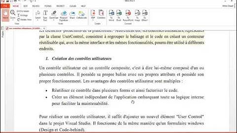 Utiliser les Contrôles Utilisateur / user control #c# #vs2019
