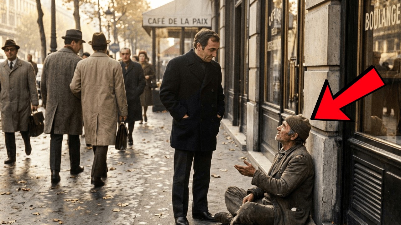 Un sans-abri âgé demanda 20 francs à Charles Aznavour — ce qu’il fit ensuite émouvit tout le monde.