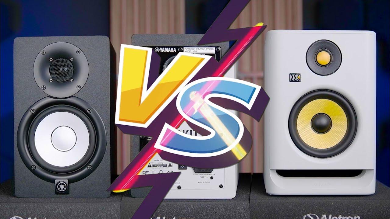 รีวิว ลำโพง Studio ระดับเริ่มต้น แบรนด์ YAMAHA Vs KRK YouTube