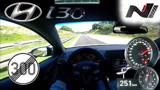 Hyundai i30 N Performance TOP SPEED NO LIMIT AUTOBAHN GERMANY by No Limit Autobahn 173,409 views 3 years ago 3 minutes, 41 seconds