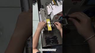 Pneumatic 24-V Cable Flag Labeling Machine Tagging Outdoor Lighting Wires #factory