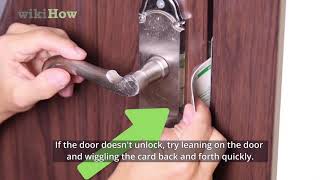 How to Open a Door with a Credit Card