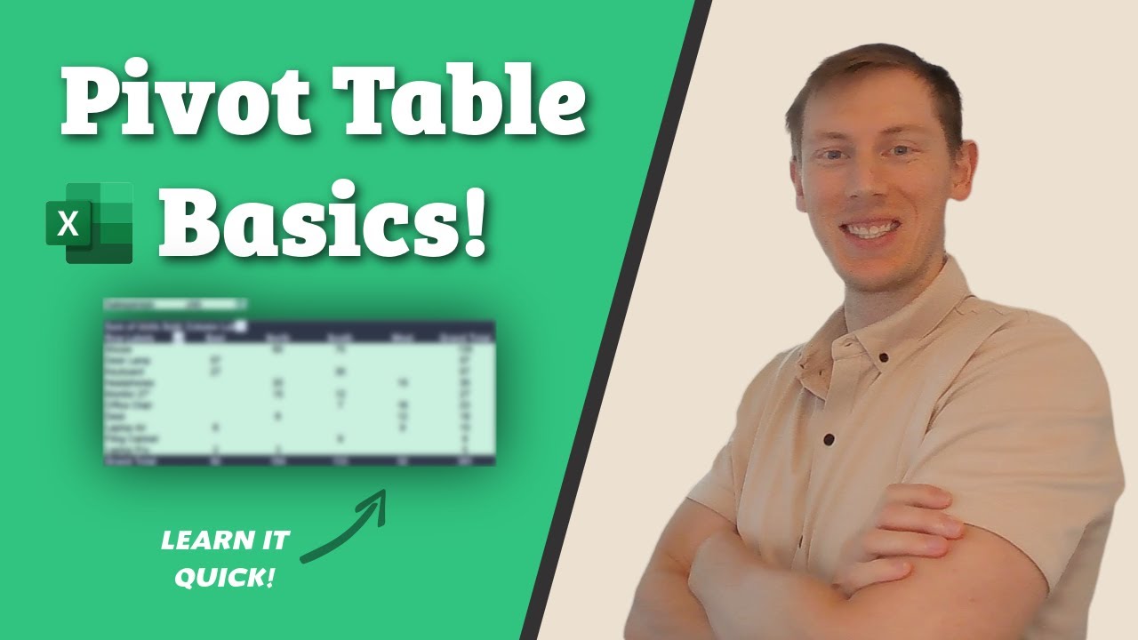 Pivot Tables Explained | Excel Basics Tutorial
