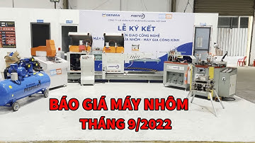 Giá máy cắt nhôm 2 đầu chính hãng Faster 9/2022