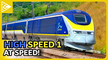 High Speed 1: UK Trains at High Speed! (HS1) 27/08/2022