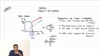 Inverter - 10 - Noise Margin Analysis-Long Channel Device Inverter-2 #ch19 #swayamprabha