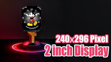 2 inch 240x296 IPS TFT LCD Display SPI Interface
