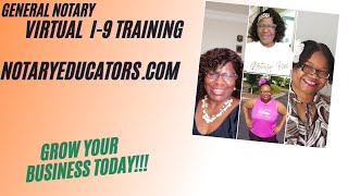 General Notary I - 9 Training. Learn How To Complete I-9 Forms And Grow Your Business.