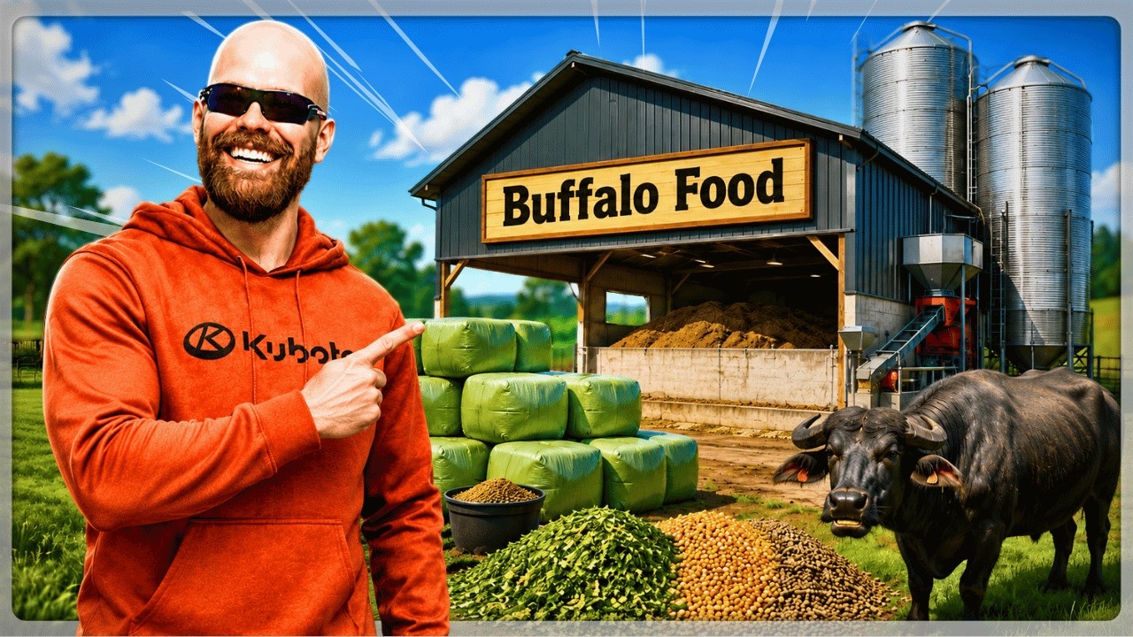 I Built The Ultimate Feeding System For My Water Buffalo