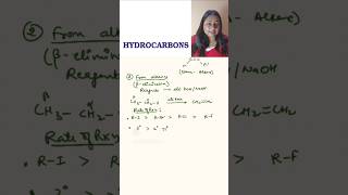 Part-2 : HYDROCARBONS #alkenes #neet2026 #reneet #chemistry #chemistryrevision #organicchemistry