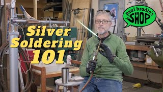 How to Silver Solder - Watch Me Teach! // Paul Brodie's Shop