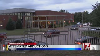 Raleigh police say no cameras, witnesses to 2 possible abductions near schools