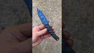 Rust bluing a High Carbon Knife