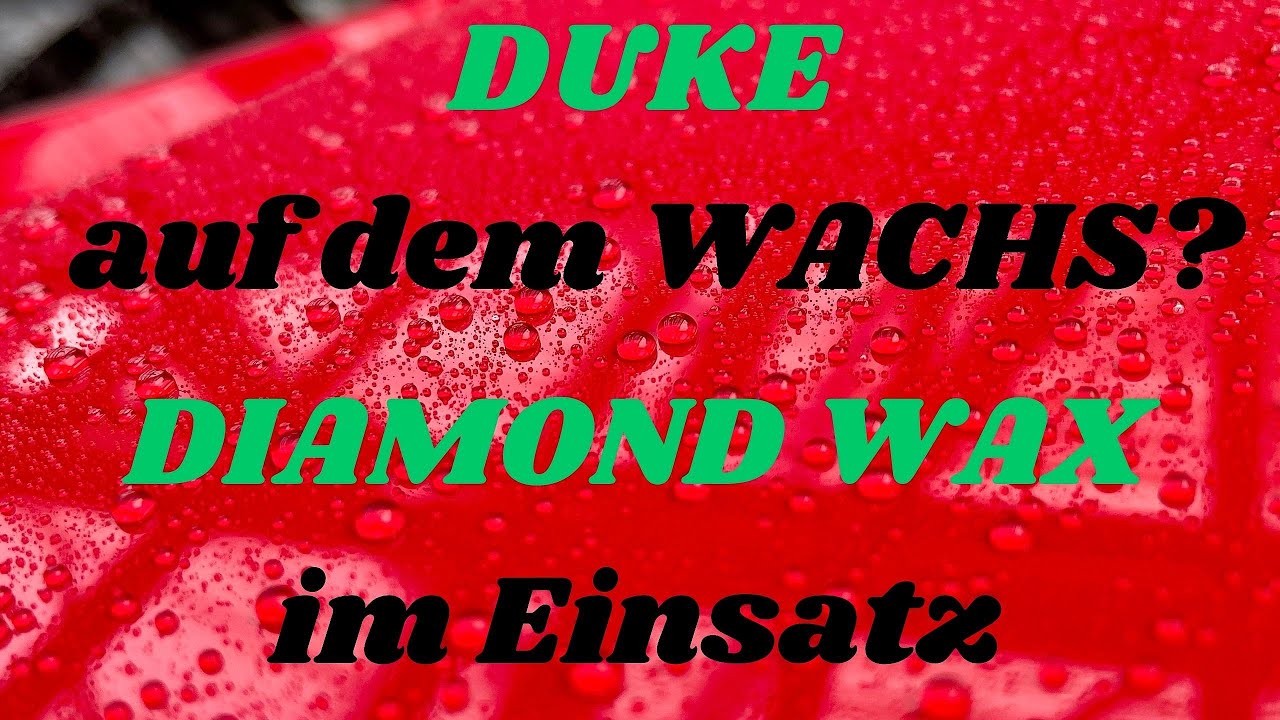 Wachs getoppt mit DUKE, verträgt sich das? Diamond Wax auf dem RS 😀