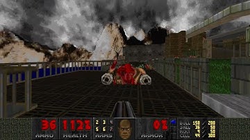 #Doom Rowdy Rudy II: POWERTRIP | Map 08 UVMax | Cliffside Punchout!