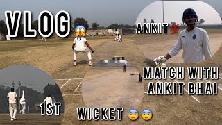 PRACTICE MATCH WITH ANKIT KUMAR|ANKIT BHAI KI CENTURY💯​⁠@Ankitkumar.008