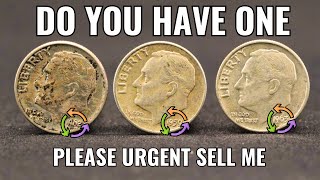 GET RICH QUICK! TOP 7 MOST VALUABLE ROOSEVELT ONE DIME COINS IN CIRCULATION! PLEASE URGENT SELL ME!