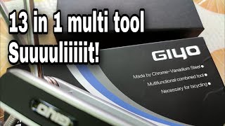 Giyo Multi Tool 13 In 1 Bicycle Tools Every Piece Purposes Ride Free