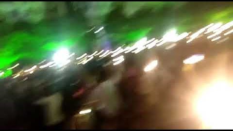 Vijay prakash @REVA UNIVERSITY( with heavy flash lights)