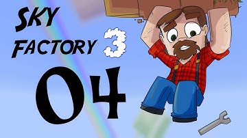 FTB SkyFactory 3 Episode 4:  Auto Sieve, Auto Hammer, and Storage!