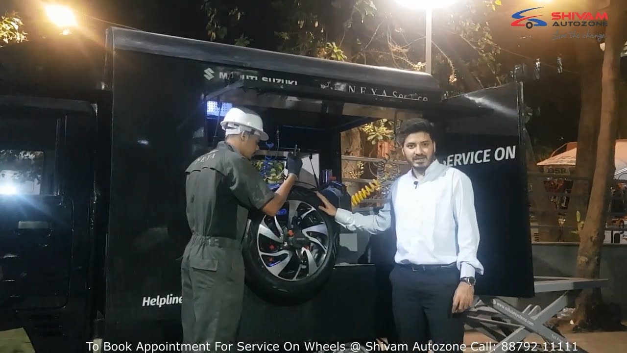 Maruti Suzuki Mobile CAR Service & Maintenance Service On Wheels YouTube