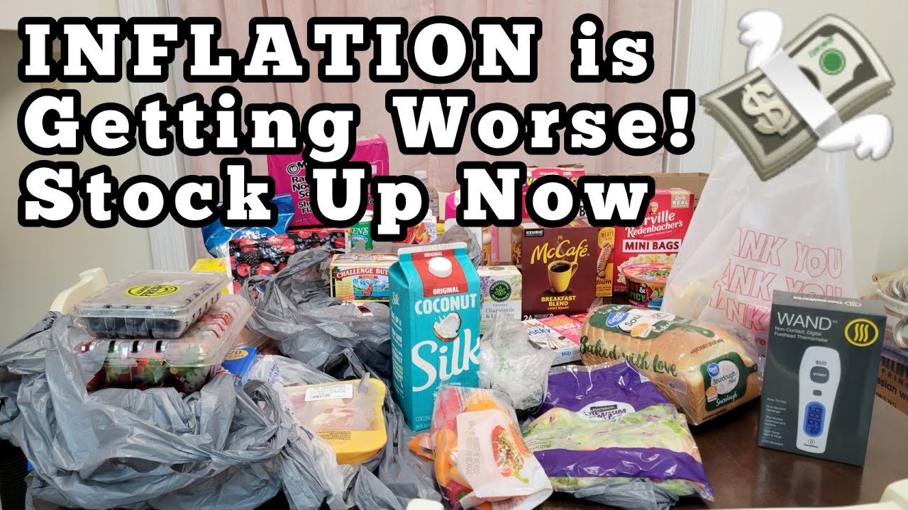 Prepper Pantry Grocery Haul | Inflation Crisis | Inflation Rising Fast | Walmart Grocery Haul