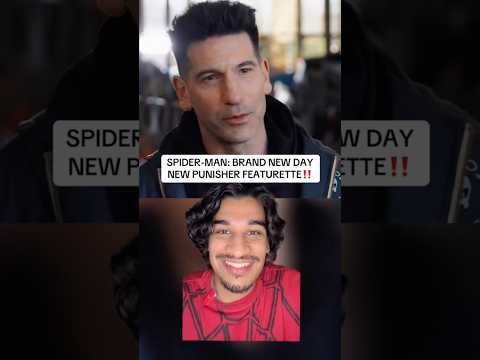 NEW Spider-Man: Brand New Day Featurette: The Punisher‼️ #spiderman #spidermanmovie #punisher #mcu