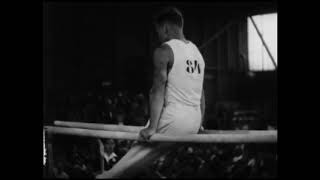 Compulsory of the Day - 1950 World Championships Hans Eugster on Parallel Bars