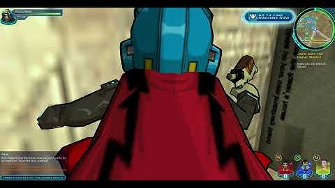 FusionFall Retro Beta Pt.14 Jack And the Giant Robot Mission