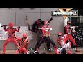 【スーパー戦隊】レッドヒーローショー☆ボウケンジャー マジレンジャー ゴーオンジャー ゲキレンジャー シンケンジャーvs血祭ドウコク★神戸ハーバーランド Super Sentai Red Heroes