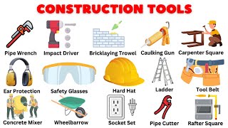50 Construction Tools Names Vocabulary in English | Construction Tools And Equipment Names #vocab 50 Construction Tools Names Vocabulary in English | Construction Tools And Equipment Names #vocab